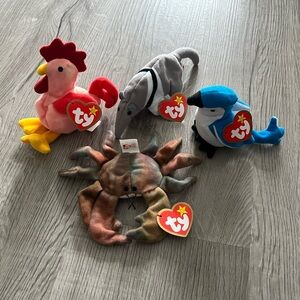 Ty Mini Stuffed Animal Set